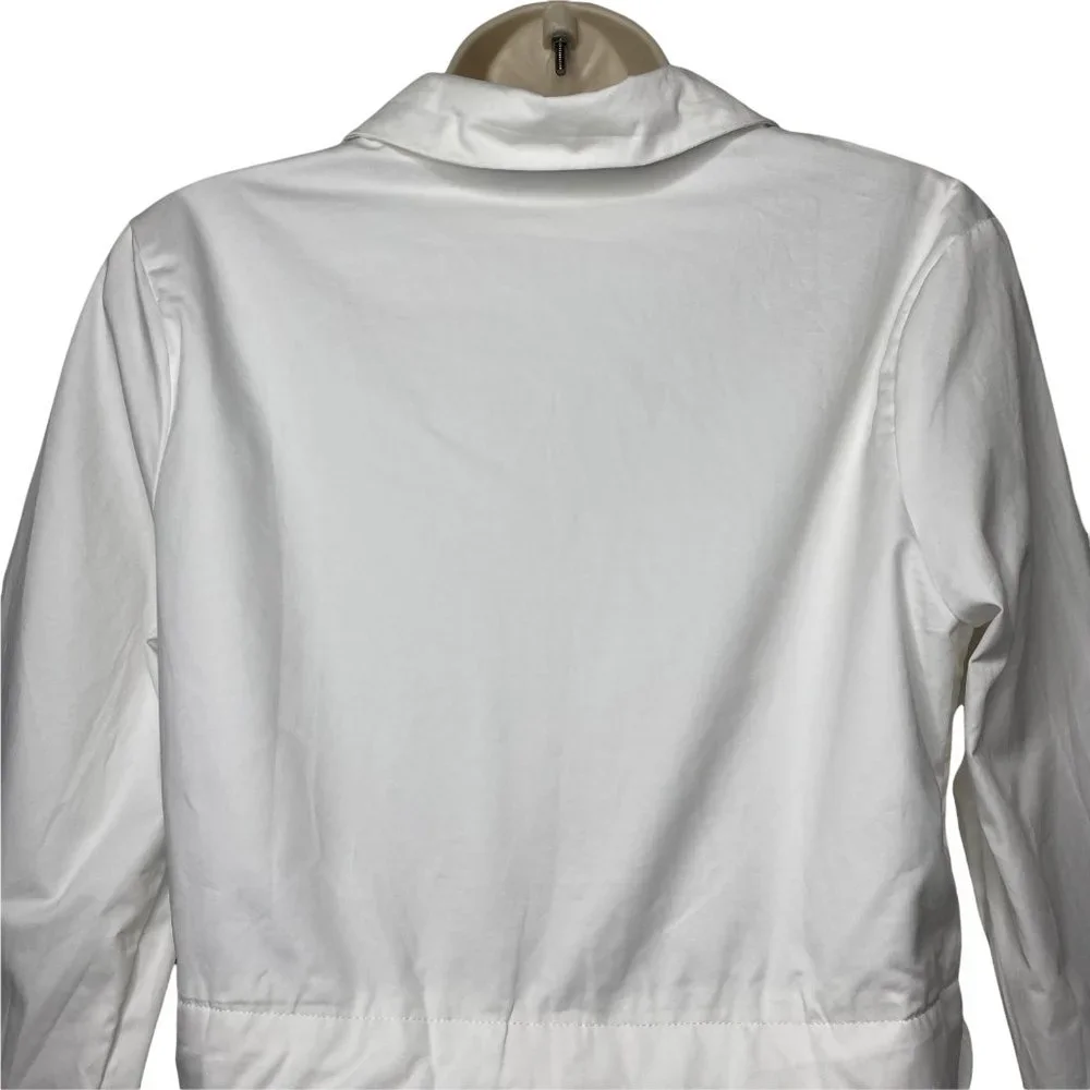 Pomander Place White Ella Classic Everyday Collared Shirt Dress Size XL - Picture 8 of 12